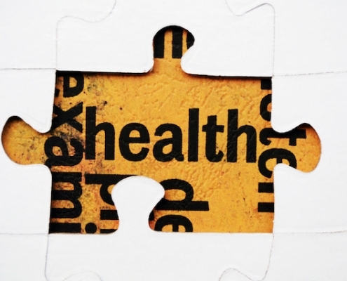 Health puzzle concept