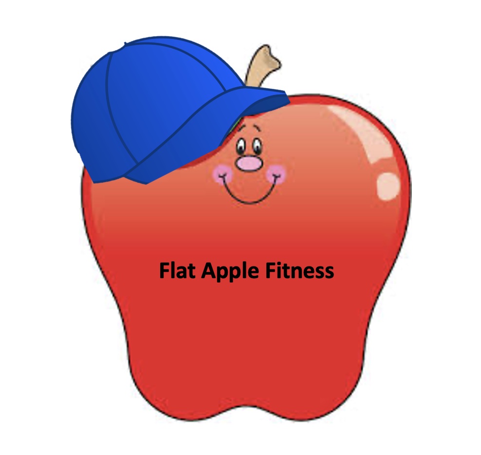 Flat Apple logo 2021